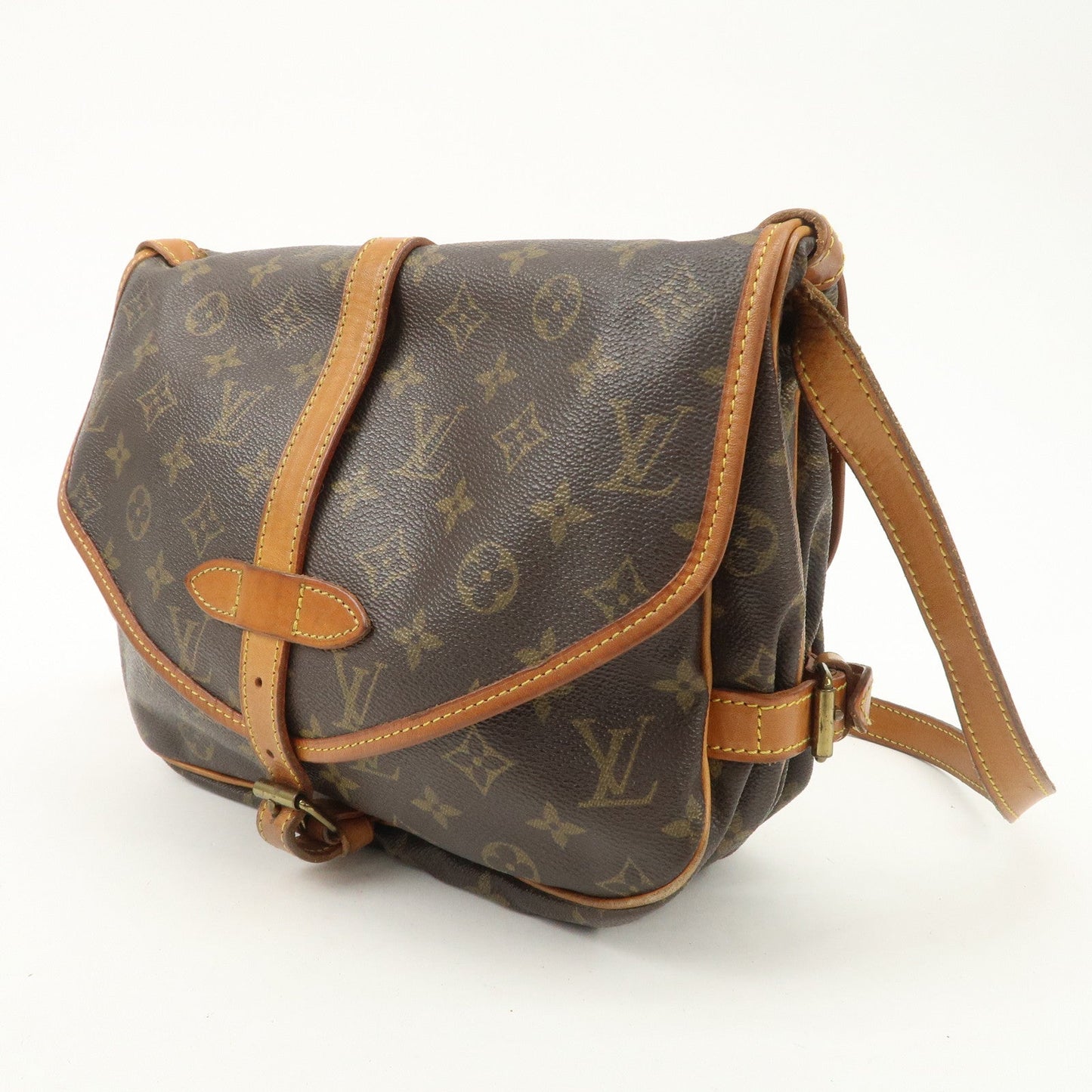 Louis Vuitton Monogram Saumur 30 Crossbody Bag Shoulder Bag M42256  d