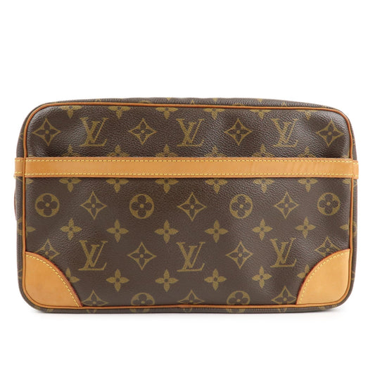 Louis Vuitton Monogram Compiegne 28 Pouch Clutch Bag M51845  d