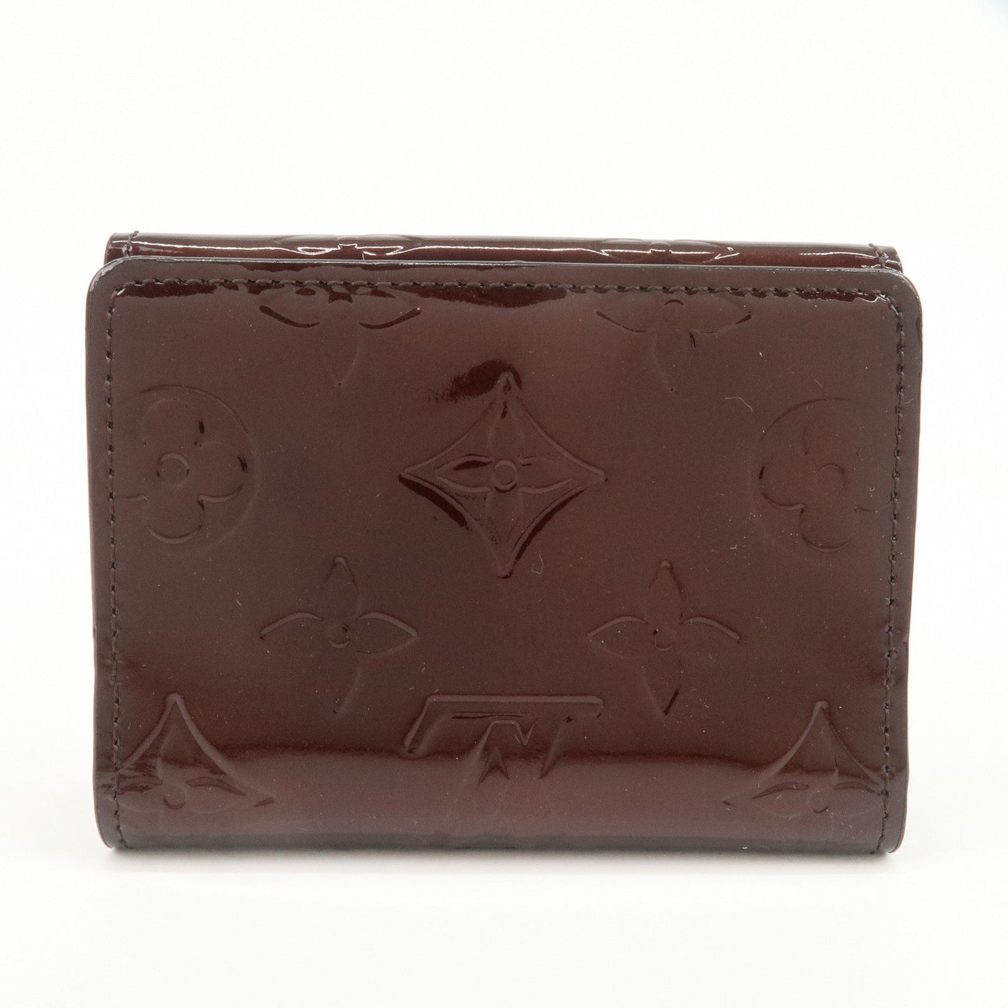 Louis Vuitton Monogram Vernis Leather Ludlow Coin Card Case M93519
