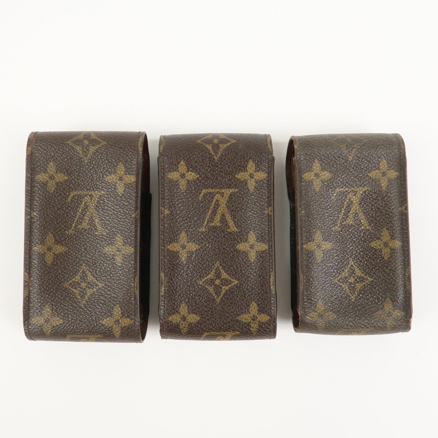 Louis Vuitton Monogram Set of 3 Cigarette Case M63024
