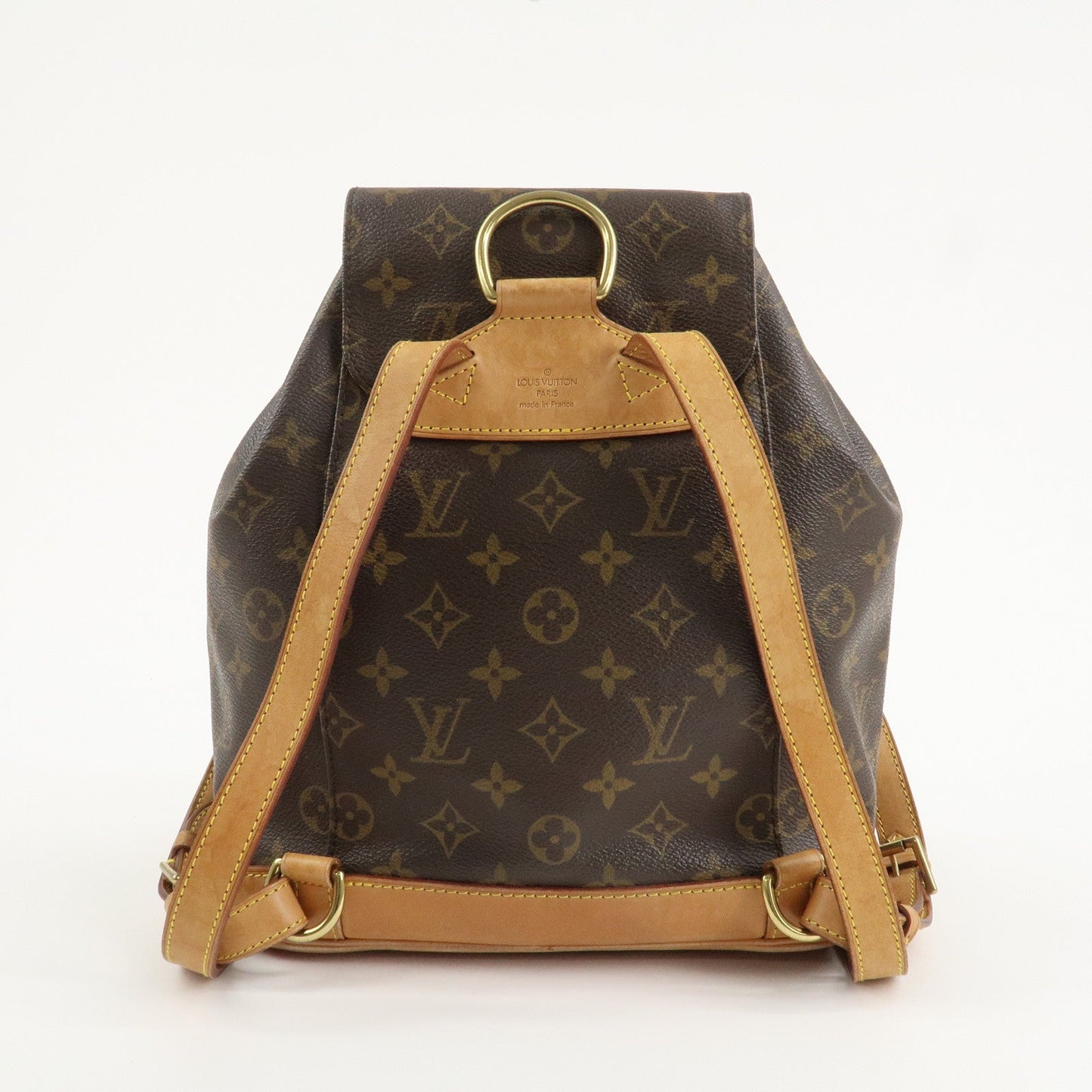 Louis Vuitton Monogram Canvas Montsouris MM Backpack Brown M51136  d