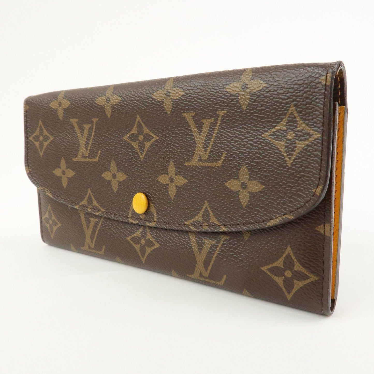 Louis Vuitton Monogram Portefeuille ??ilie Long Wallet Brown M60698