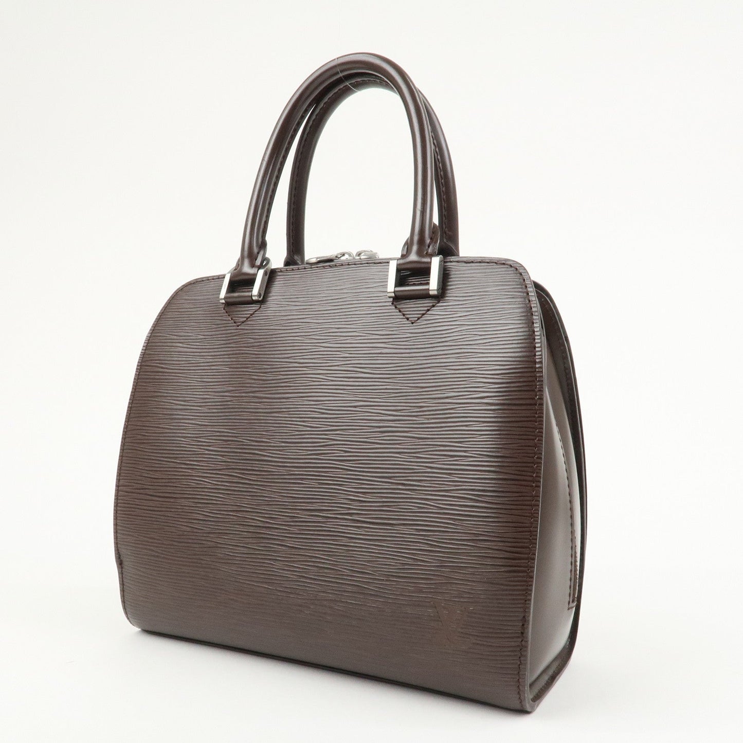 Louis Vuitton Epi Leather Pont Neuf Hand Bag Mocha Brown M5205D