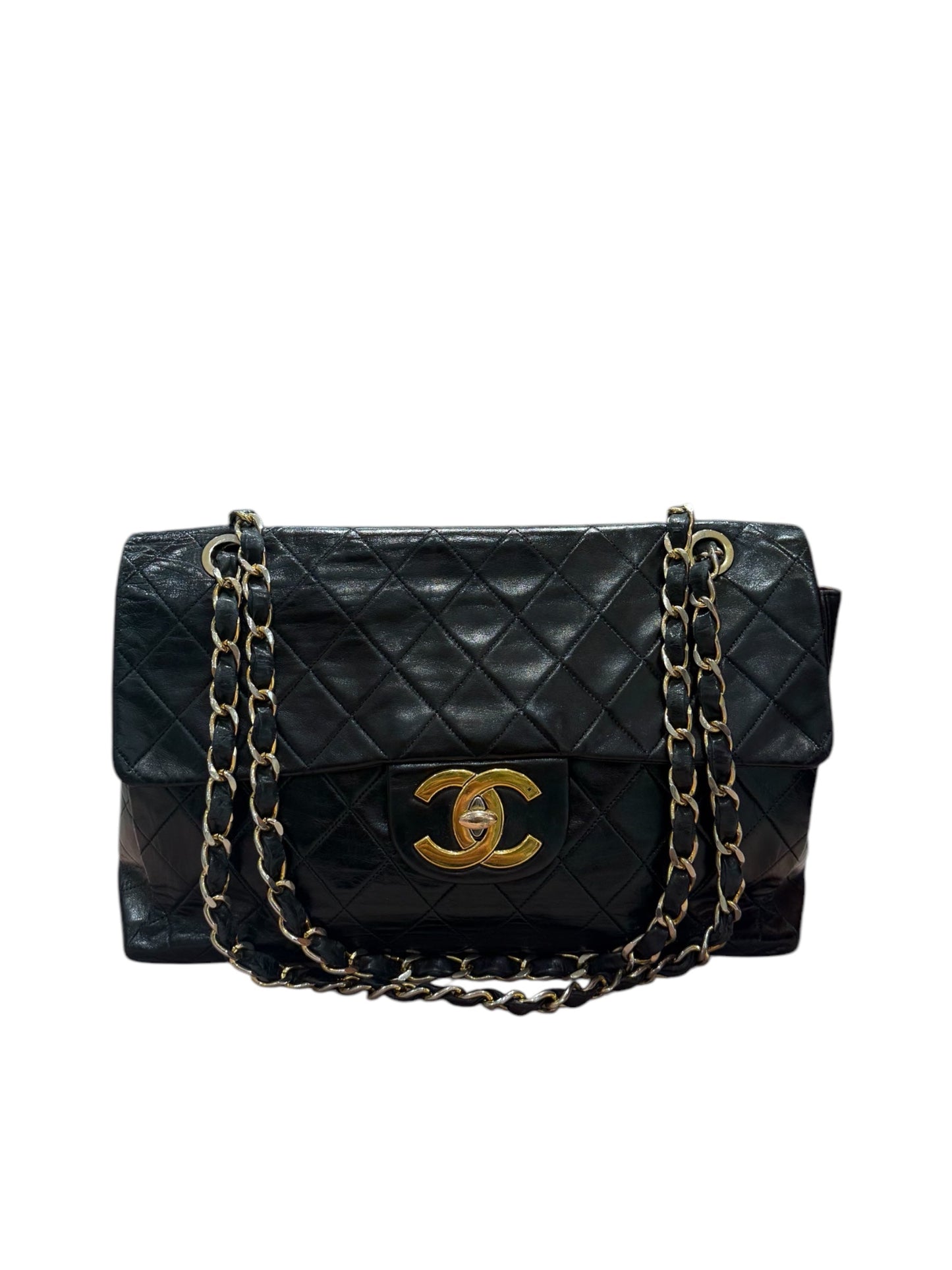 Chanel - Sac Timeless Maxi Jumbo   Noir