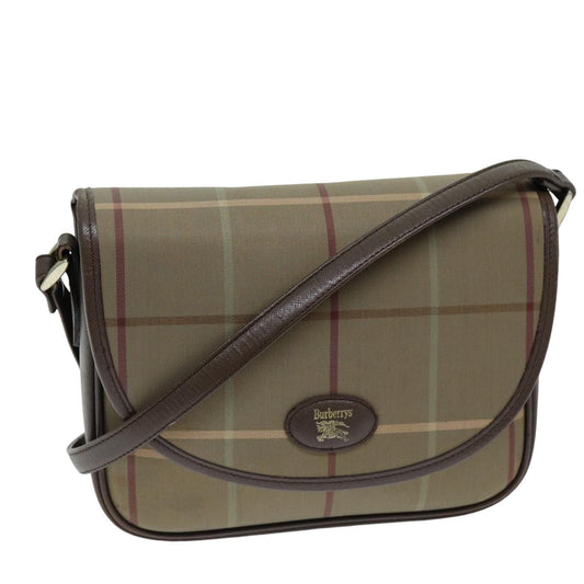 BURBERRY   Check Shoulder Bag