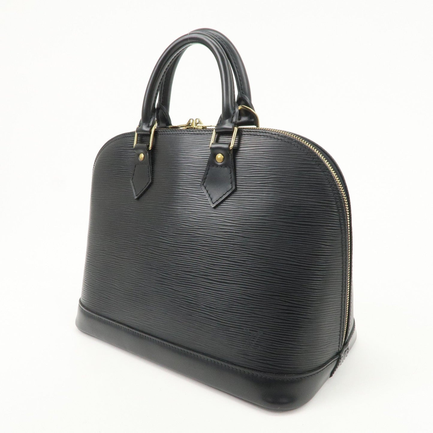 Louis Vuitton Epi leather Alma PM Hand Bag New Style Noir M40302