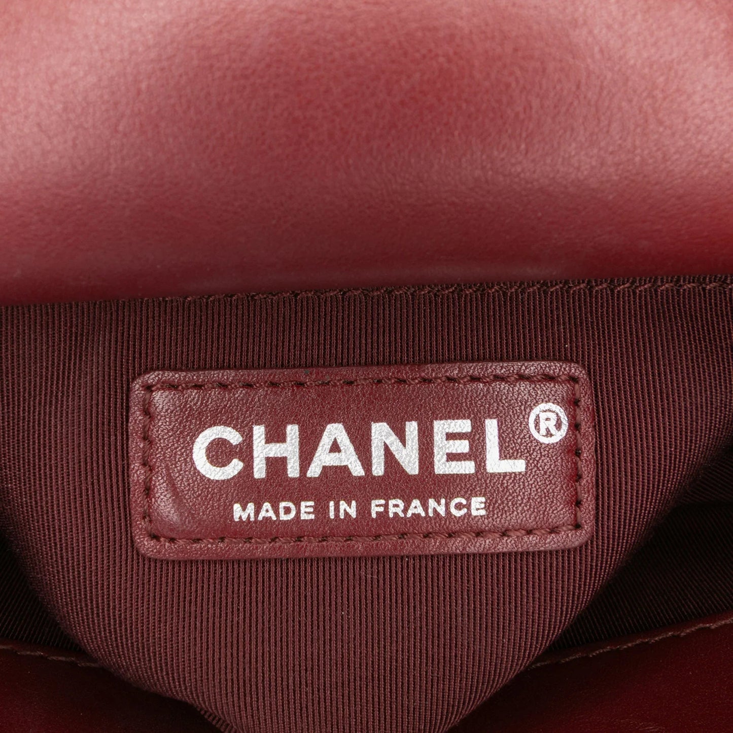 Red Chanel Small Calfskin Braided Chic Flap Shoulder Bag
