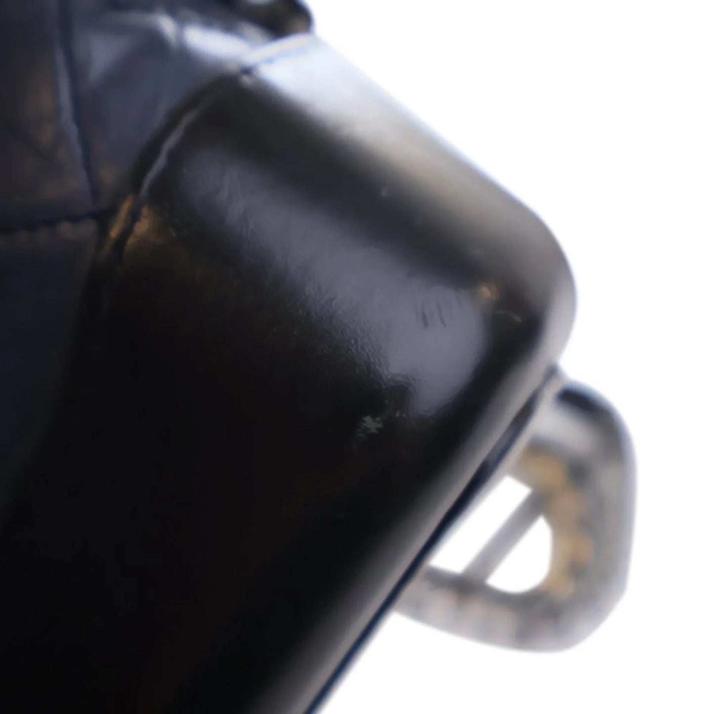 Navy Blue Chanel Small Bicolor Aged Calfskin Gabrielle Crossbody