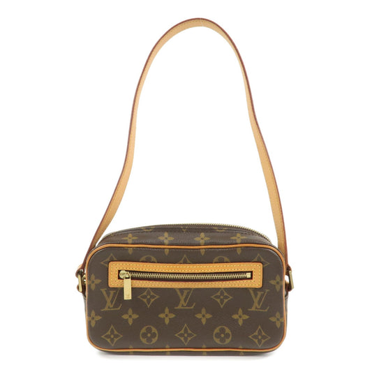Louis Vuitton Monogram Pochette Cite Shoulder Bag Brown M51183