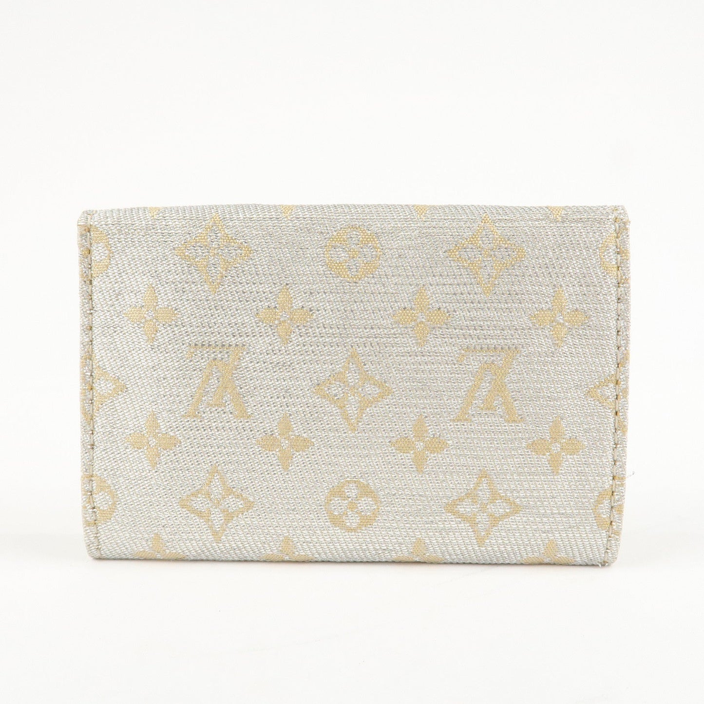 Louis Vuitton Monogram Shine Porte Monnaie Canvas Leather M92369  d