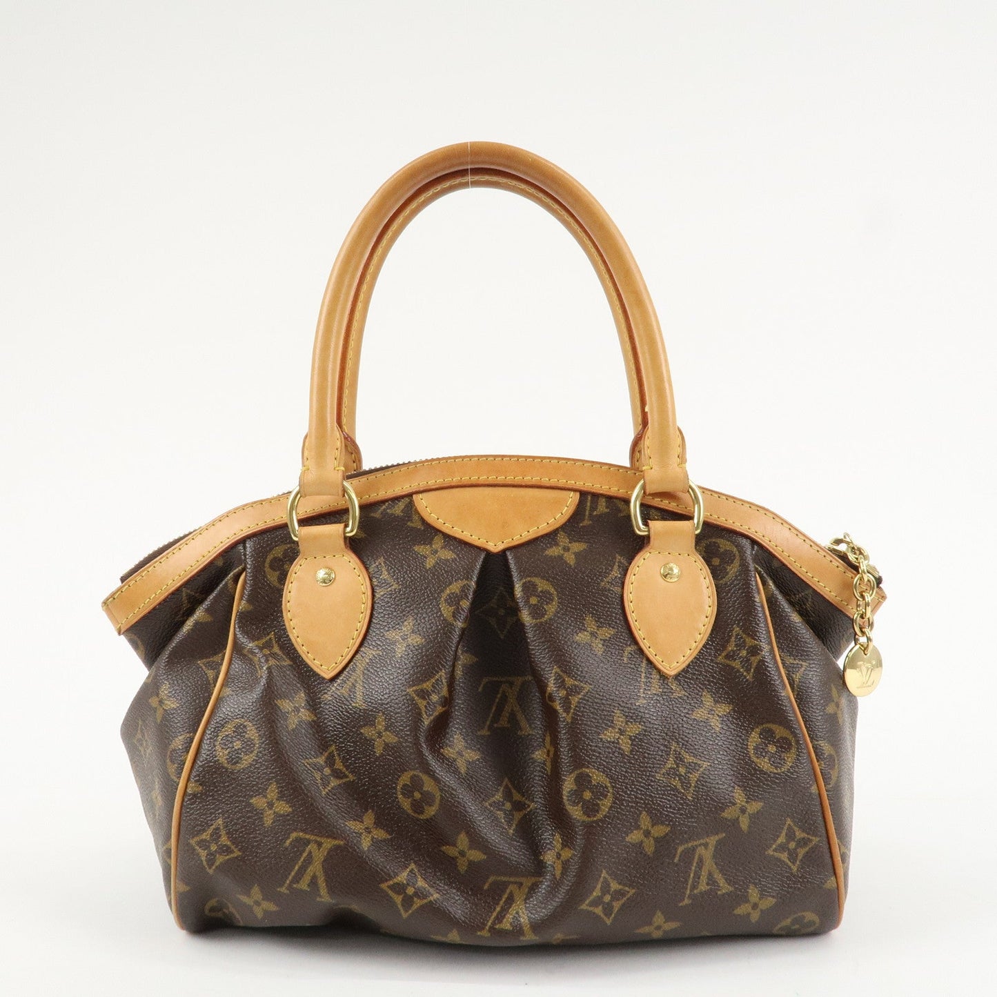 Louis Vuitton Monogram Canvas Tivoli PM Hand Bag Brown M40143  d