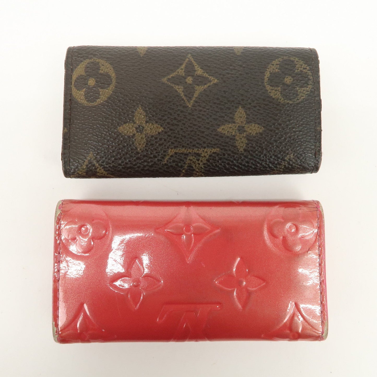 Louis Vuitton Monogram Vernis Set of 2 Key Case M9145F M62631