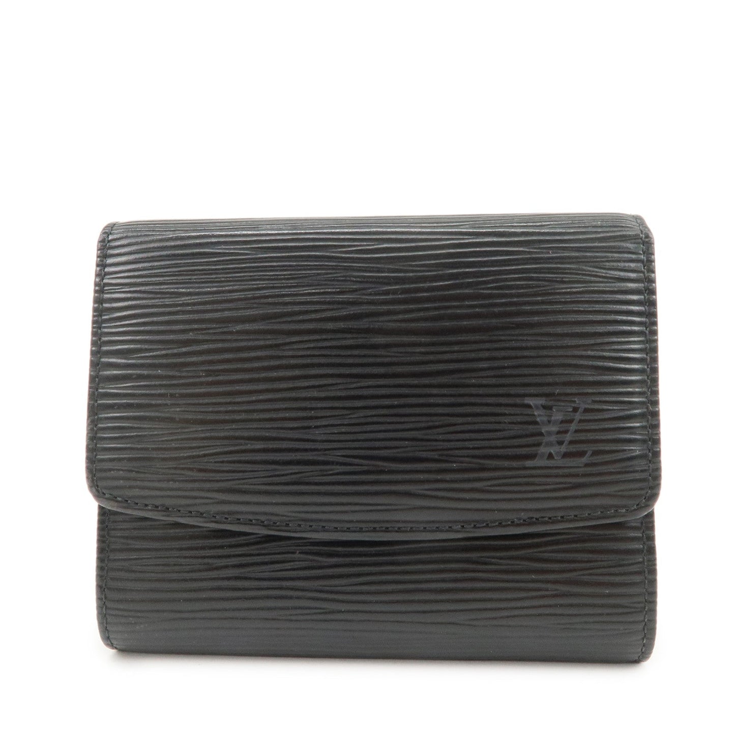 Louis Vuitton Epi Porte 12 Cartes Credit Card Case Noir M63472