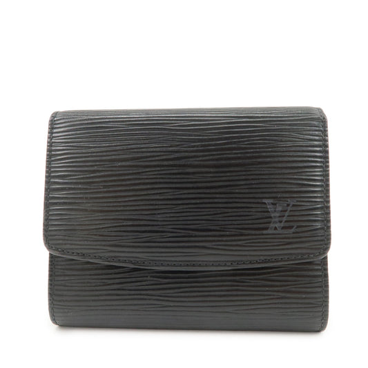 Louis Vuitton Epi Porte 12 Cartes Credit Card Case Noir M63472