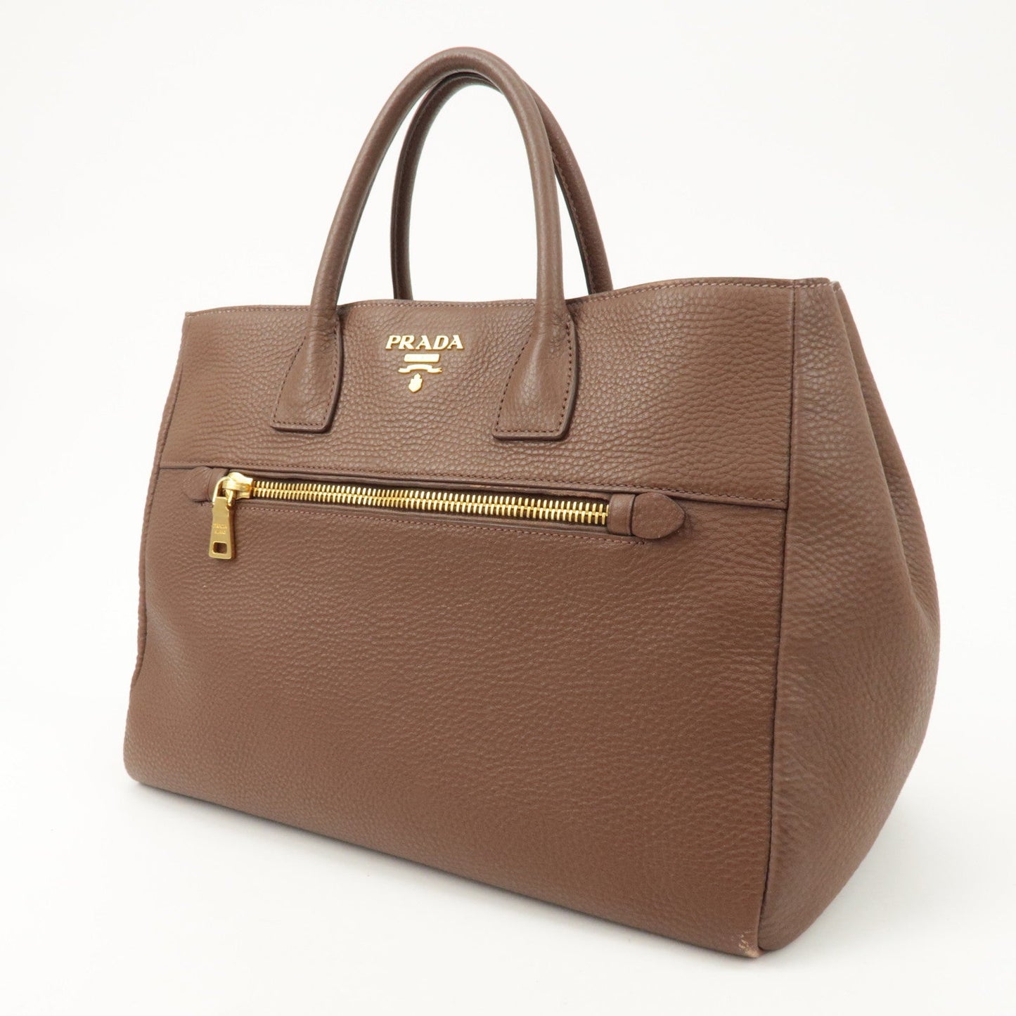 PRADA Vitello Daino Leather 2Way Tote Bag Shoulder Bag BN2545  d