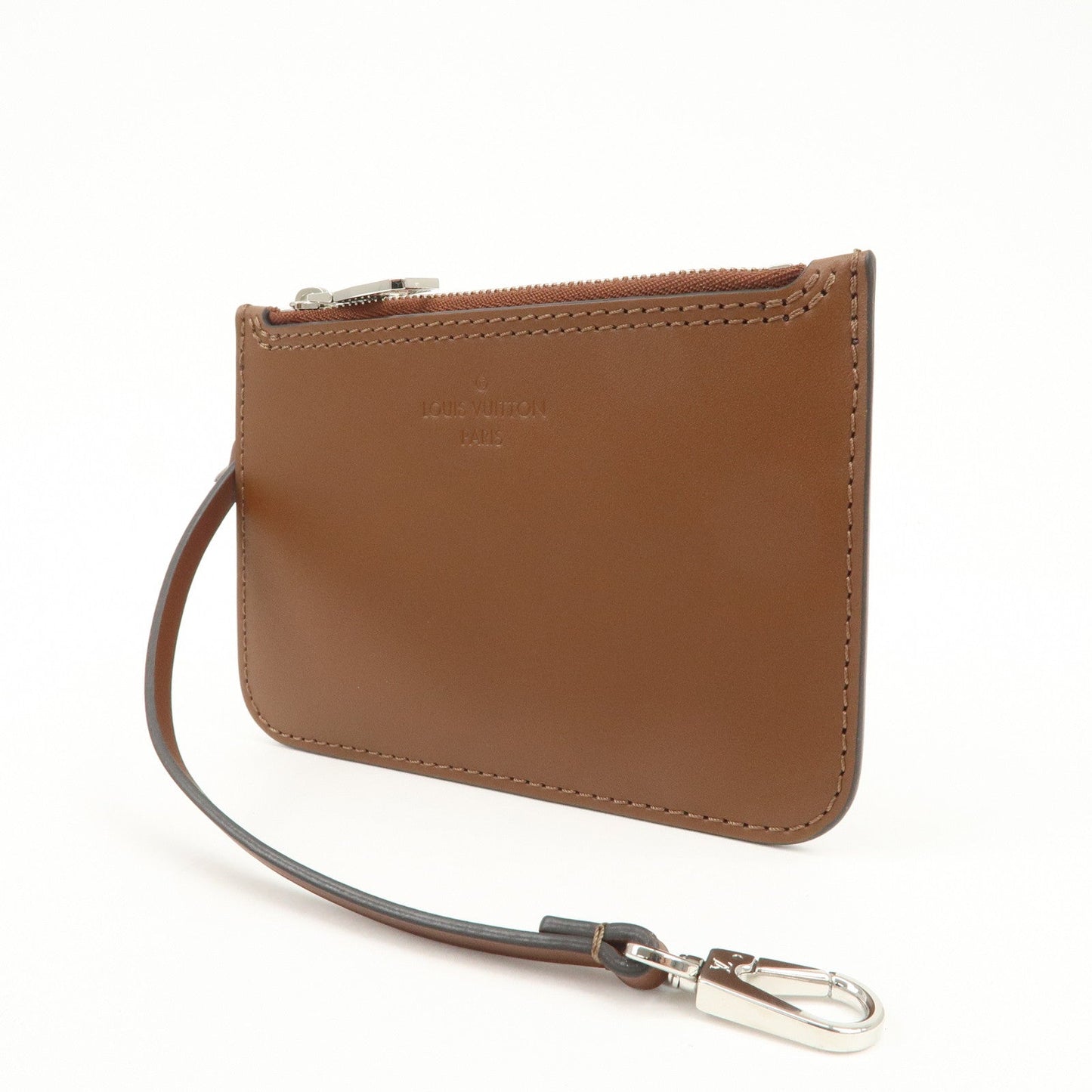 Louis Vuitton Mahina Leather Pouch for Hina PM Brown  d