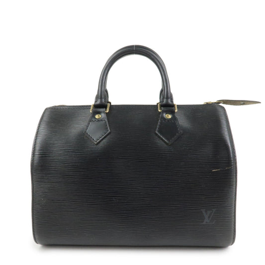 Louis Vuitton Epi Leather Speedy 25 Hand Bag Boston Bag Noir M59032