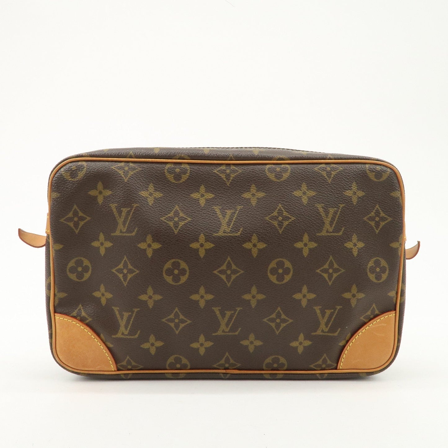 Louis Vuitton Monogram Compiegne 28 Pouch Clutch Bag Brown M51845  d