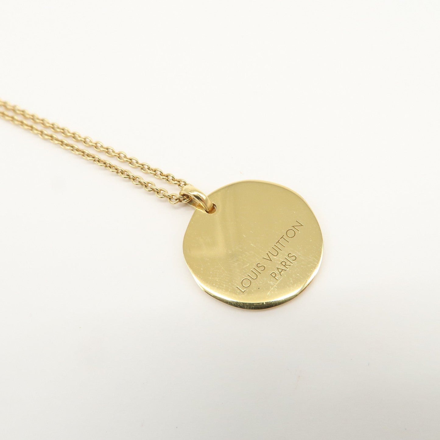 Louis Vuitton Collier Louis In The Sky Dog Necklace Gold M66931