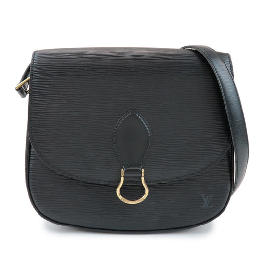 Louis Vuitton Epi Saint Cloud Shoulder Bag Black Noir M52192