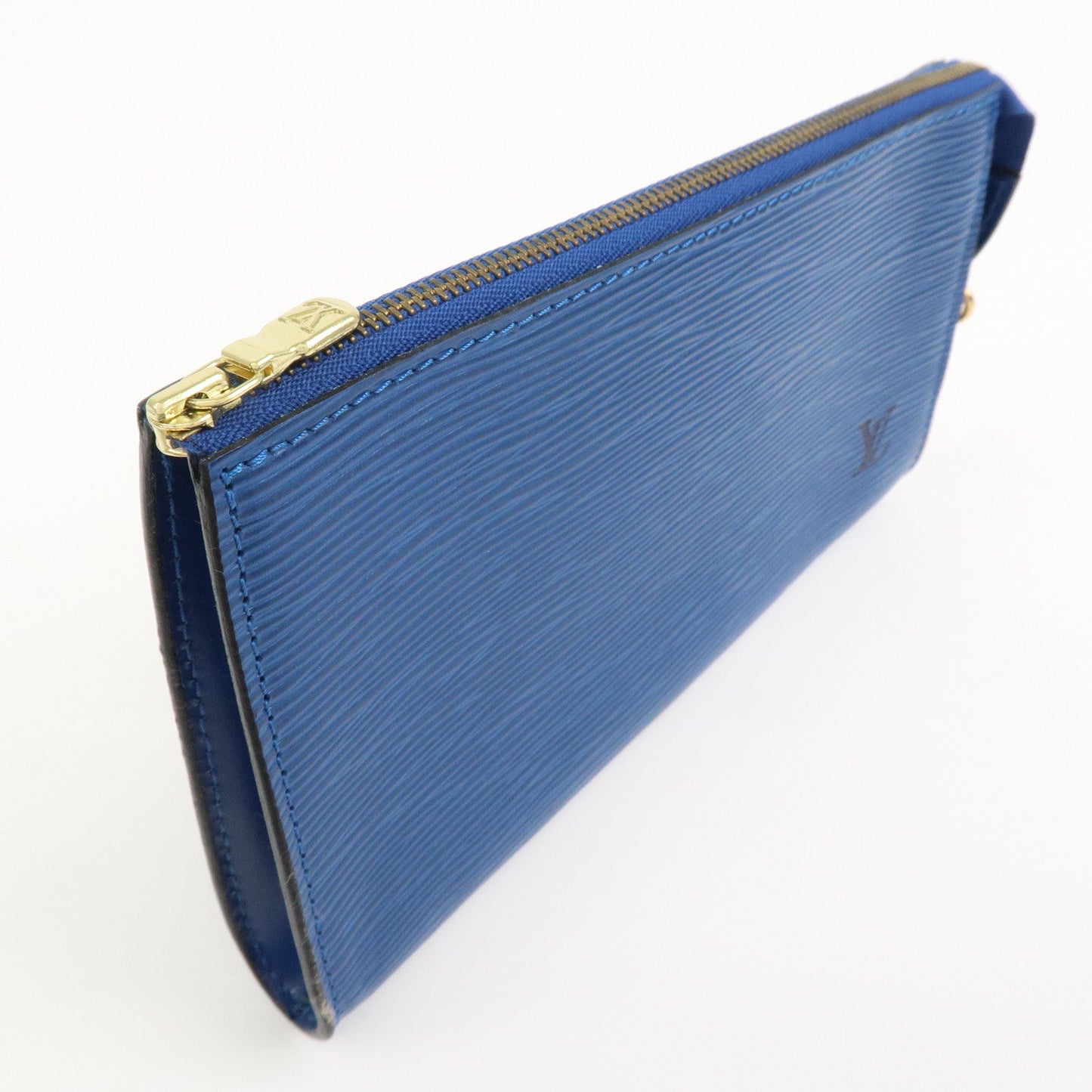 Louis Vuitton Epi Pochette Accessoires Pouch Toledo Blue M52945