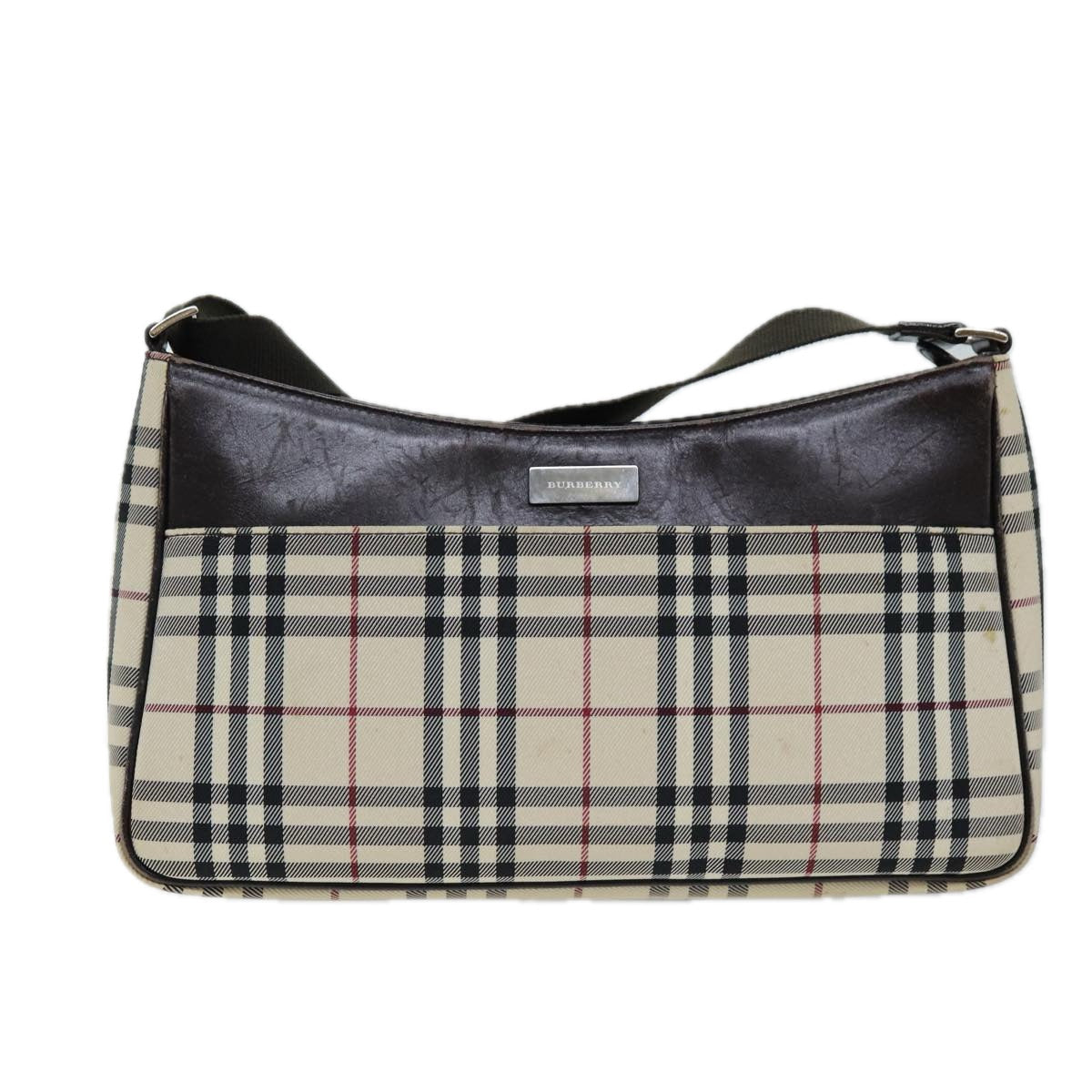 BURBERRY Ho  Check Shoulder Bag