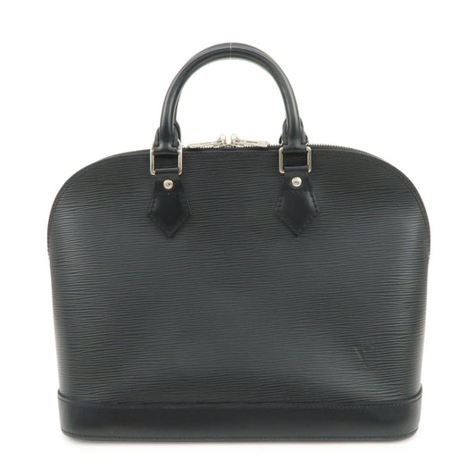 Louis Vuitton Epi Leather Alma PM Hand Bag Noir Black M52802