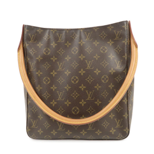 Louis Vuitton Monogram Looping GM Shoulder Bag Brown M51145