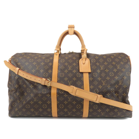 Louis Vuitton Monogram Keep All Bandouliere 60 Boston Bag M41412  d