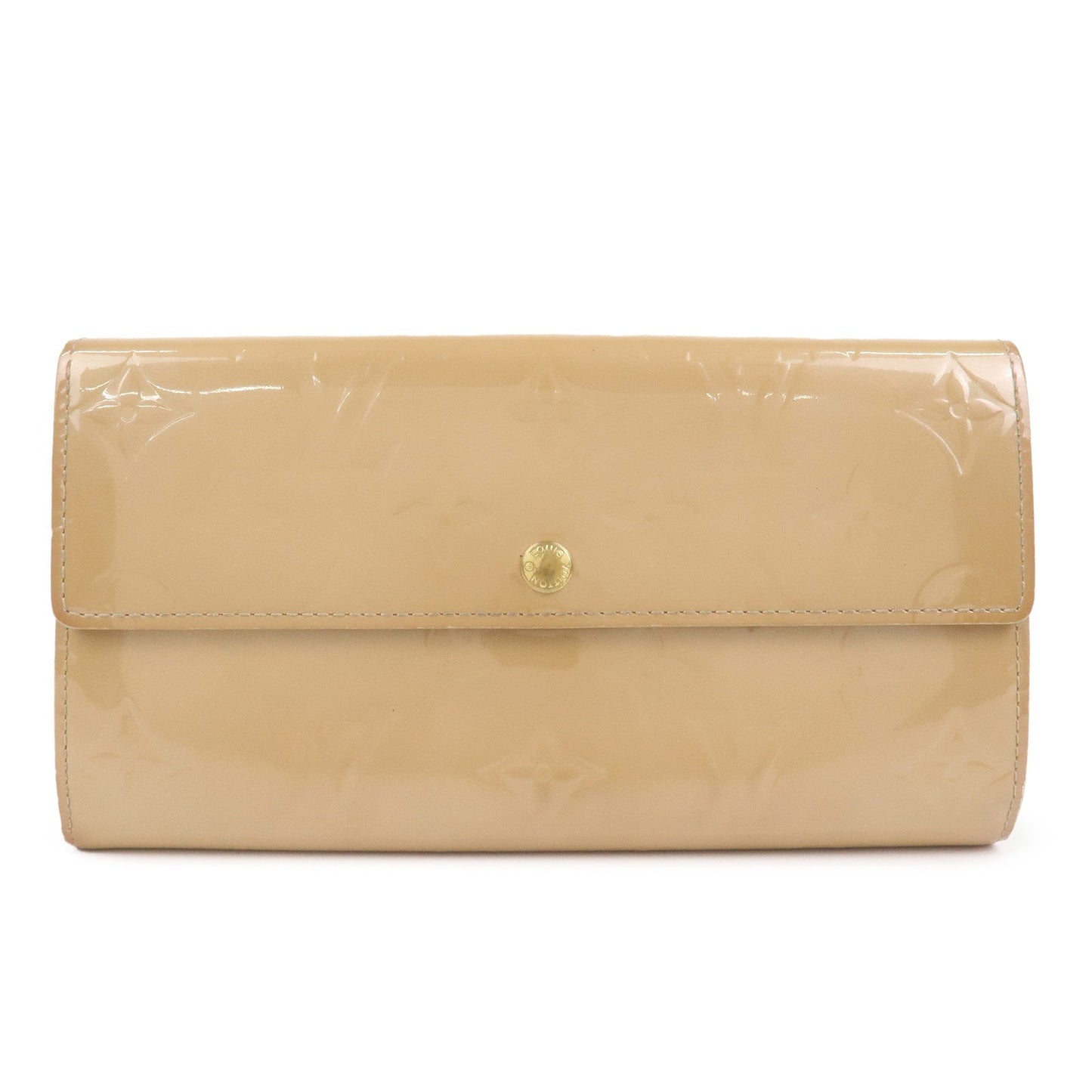 Louis Vuitton Monogram Vernis Leather Portemonnaie Credit M91380