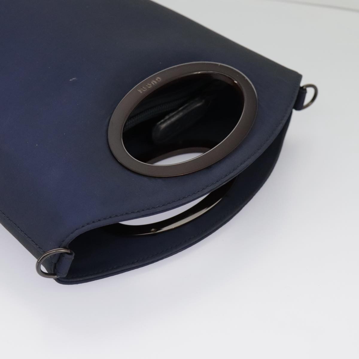 Gucci Navy Synthetic Handbag