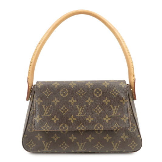 Louis Vuitton Monogram Mini Looping Shoulder Bag Brown M51147