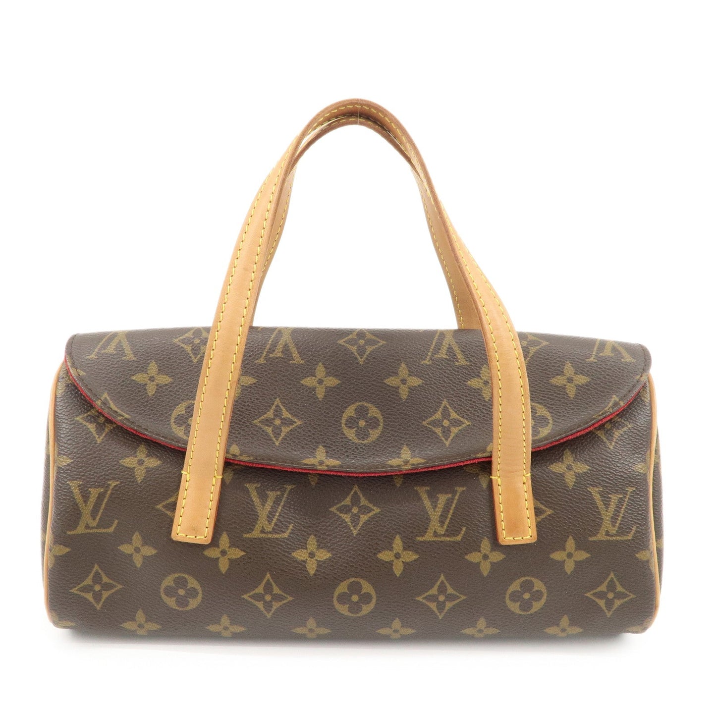 Louis Vuitton Monogram Sonatine Hand Bag Brown M51902  d