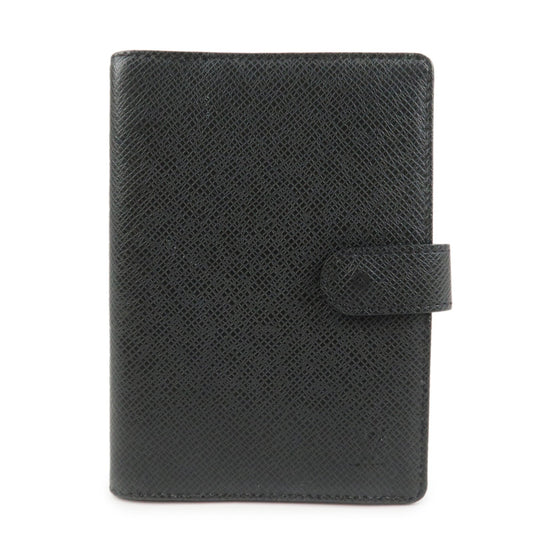 Louis Vuitton Taiga Leather Agenda PM Planner Cover Ardoise R20426