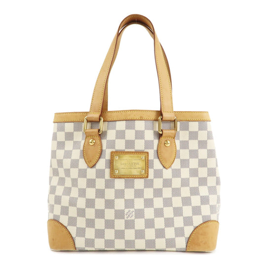 Louis Vuitton Damier Azur Hampstead PM Hand Bag Ivory N51207  d
