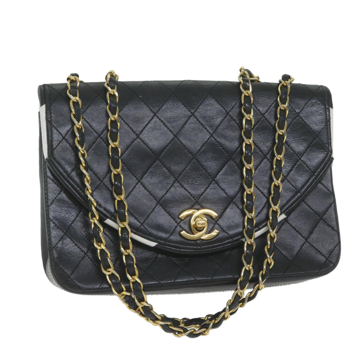 CHANEL Demi Lune Shoulder Bag