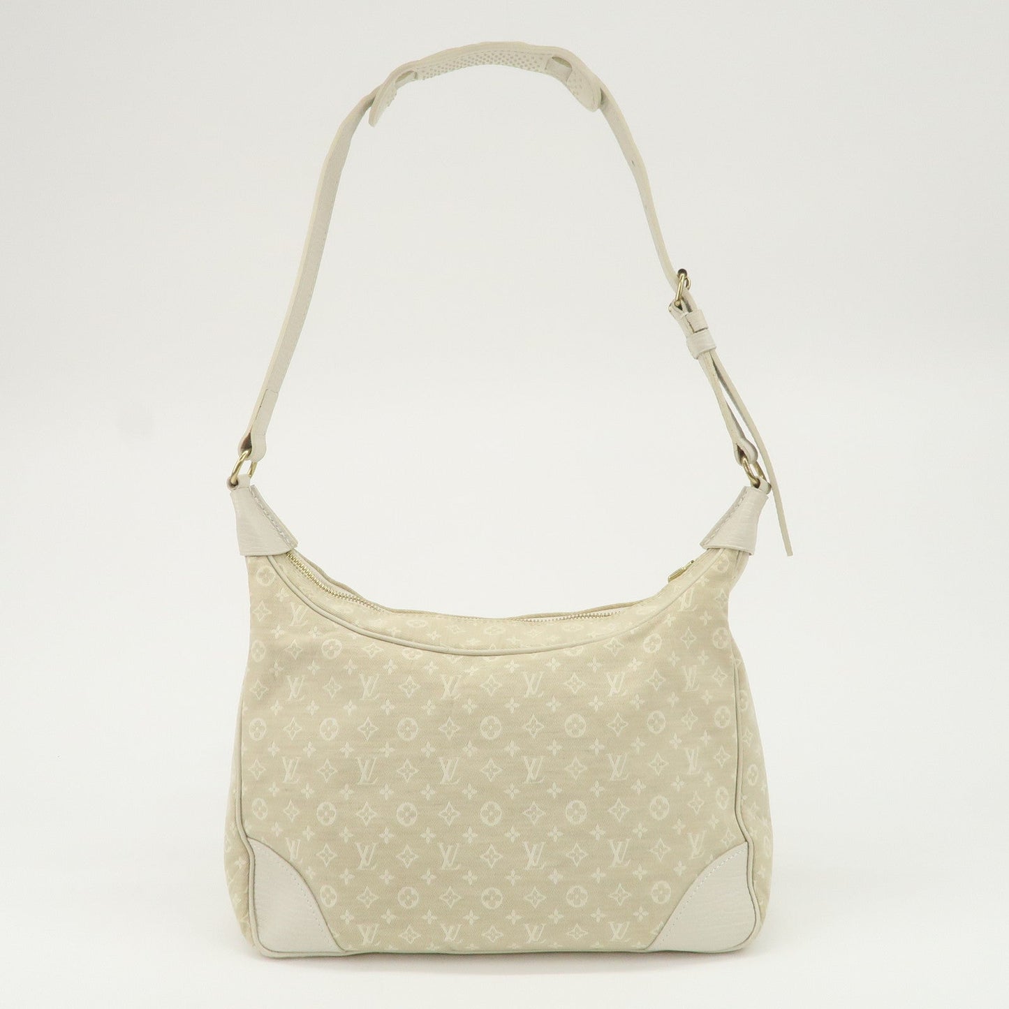 Louis Vuitton Monogram Mini Lin Boulogne Hand Bag Dune M95317