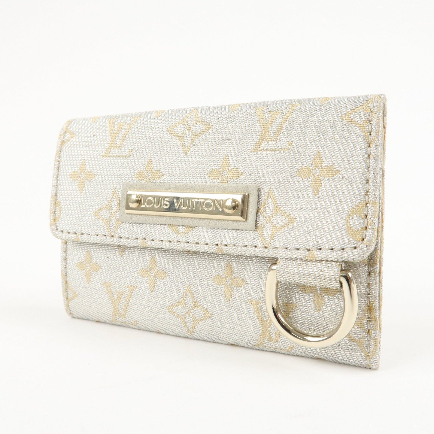 Louis Vuitton Monogram Shine Porte Monnaie Canvas Leather M92369  d