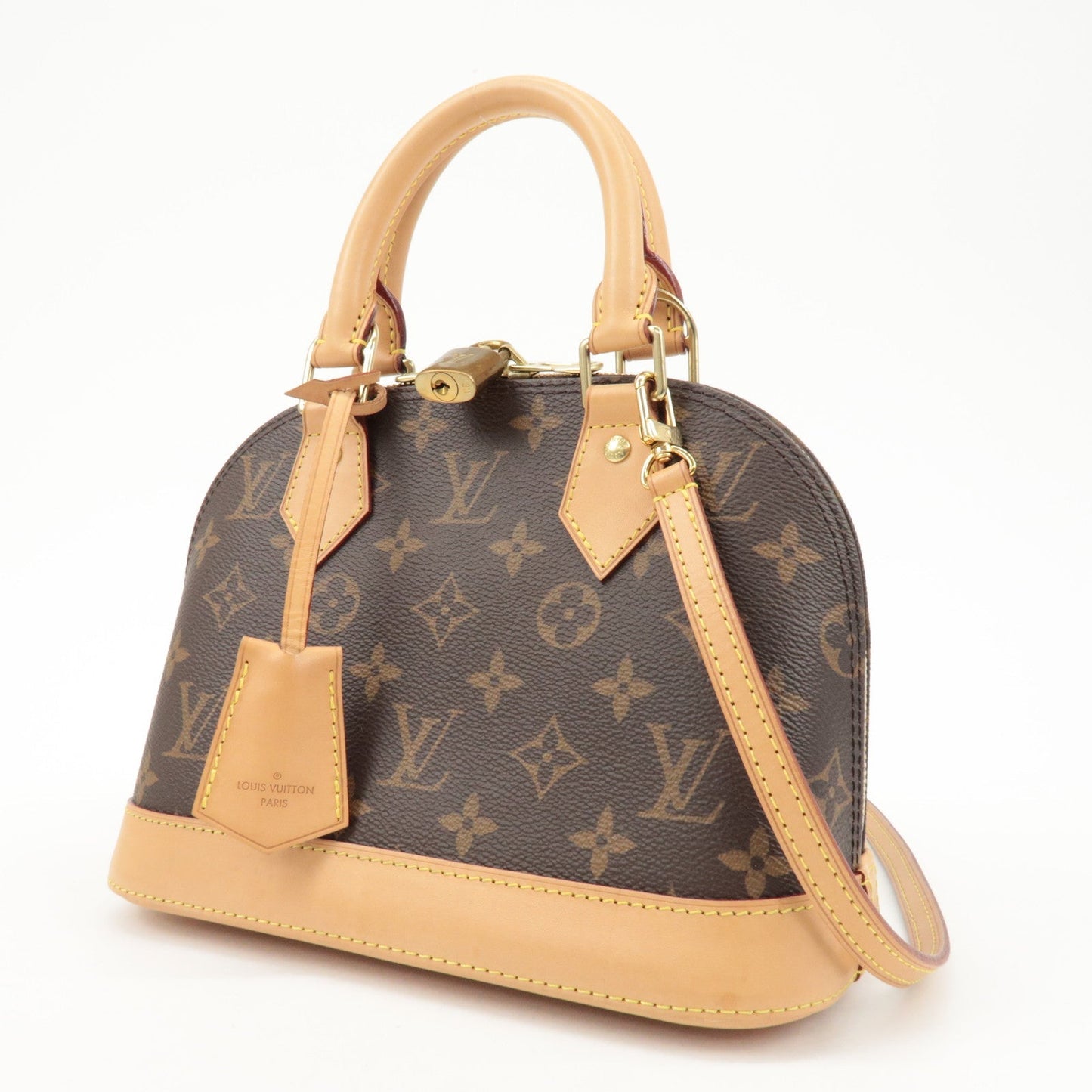 Louis Vuitton Monogram Alma BB 2Way Hand Bag Shoulder Bag M53152  d