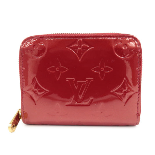 Louis Vuitton Monogram Vernis Zippy Coin Purse Pomme d'Amour M93608  d