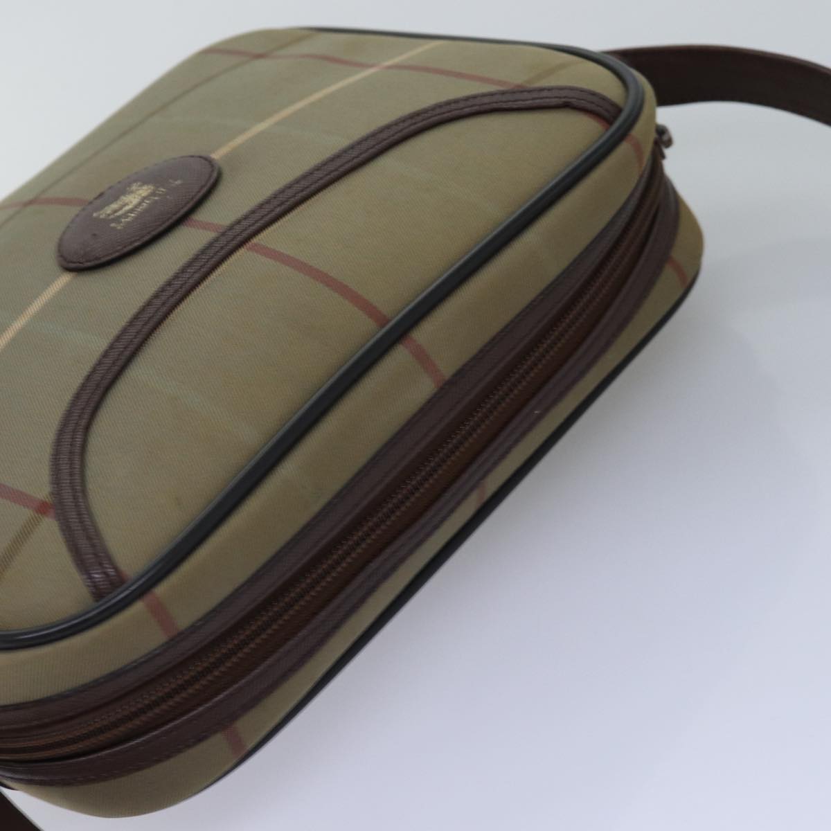 Burberry   Check Shoulder Bag