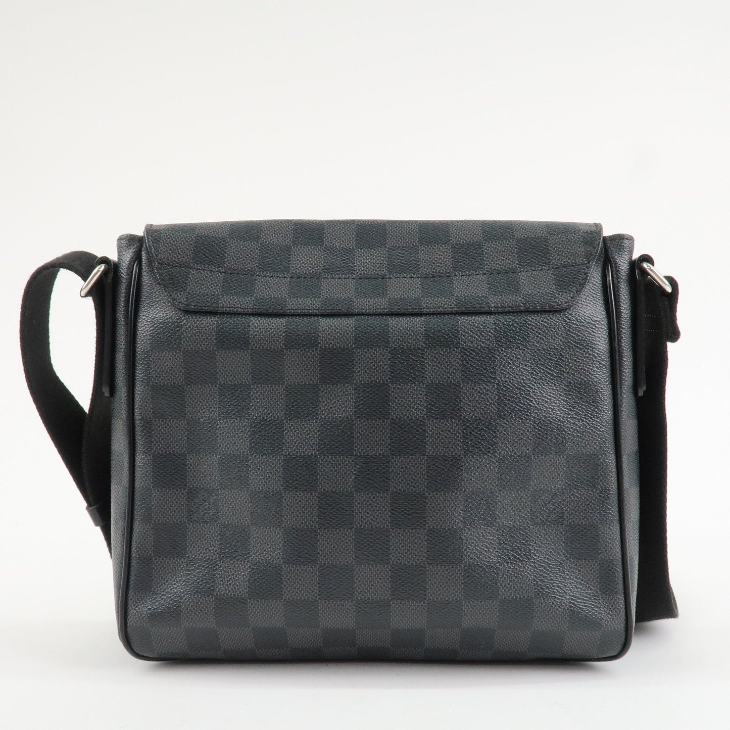 Louis Vuitton Damier Graphite District PM Shoulder Bag Black N41260  d