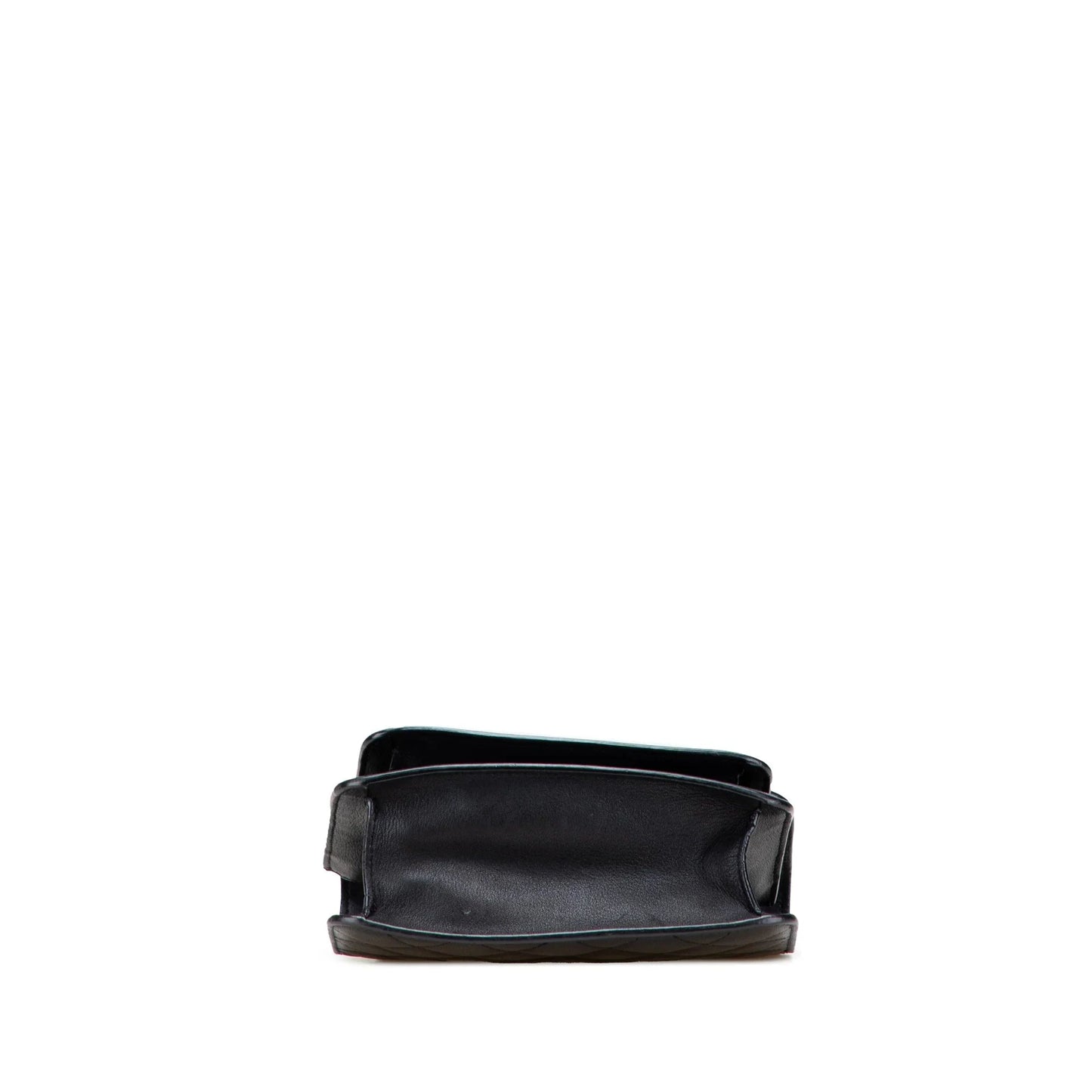 Black Chanel Small Quilted Goatskin CC Box Flap Shoulder Bag