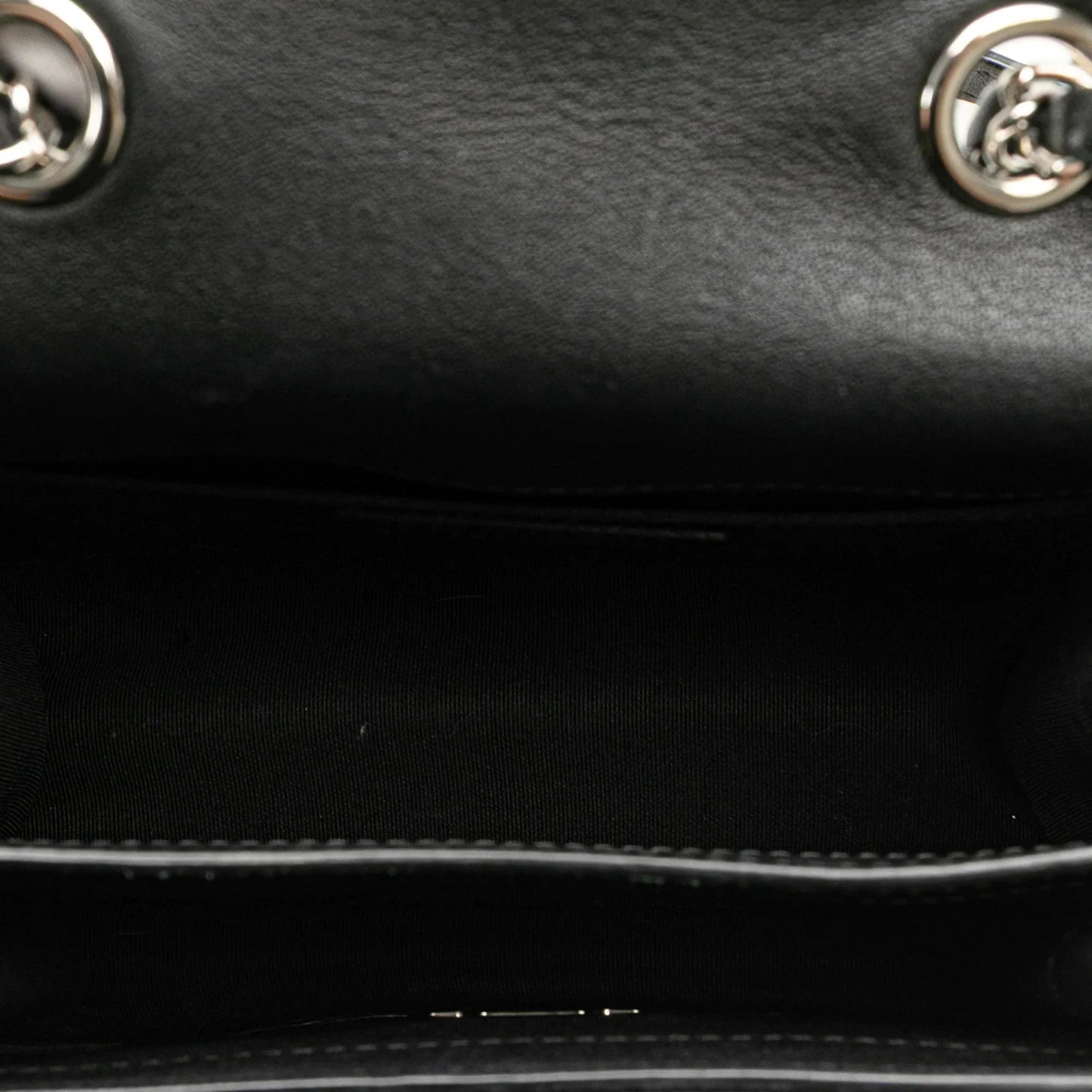 Black Chanel Small Quilted Goatskin CC Box Flap Shoulder Bag