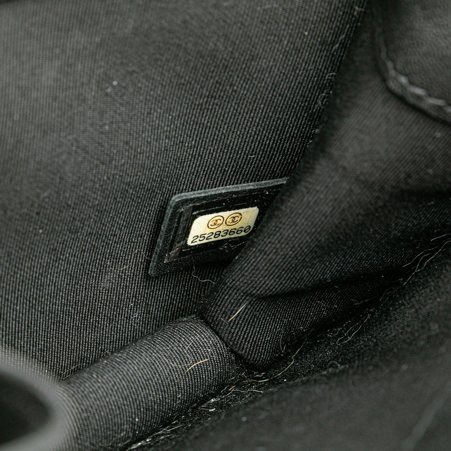 Black Chanel Small Quilted Goatskin CC Box Flap Shoulder Bag