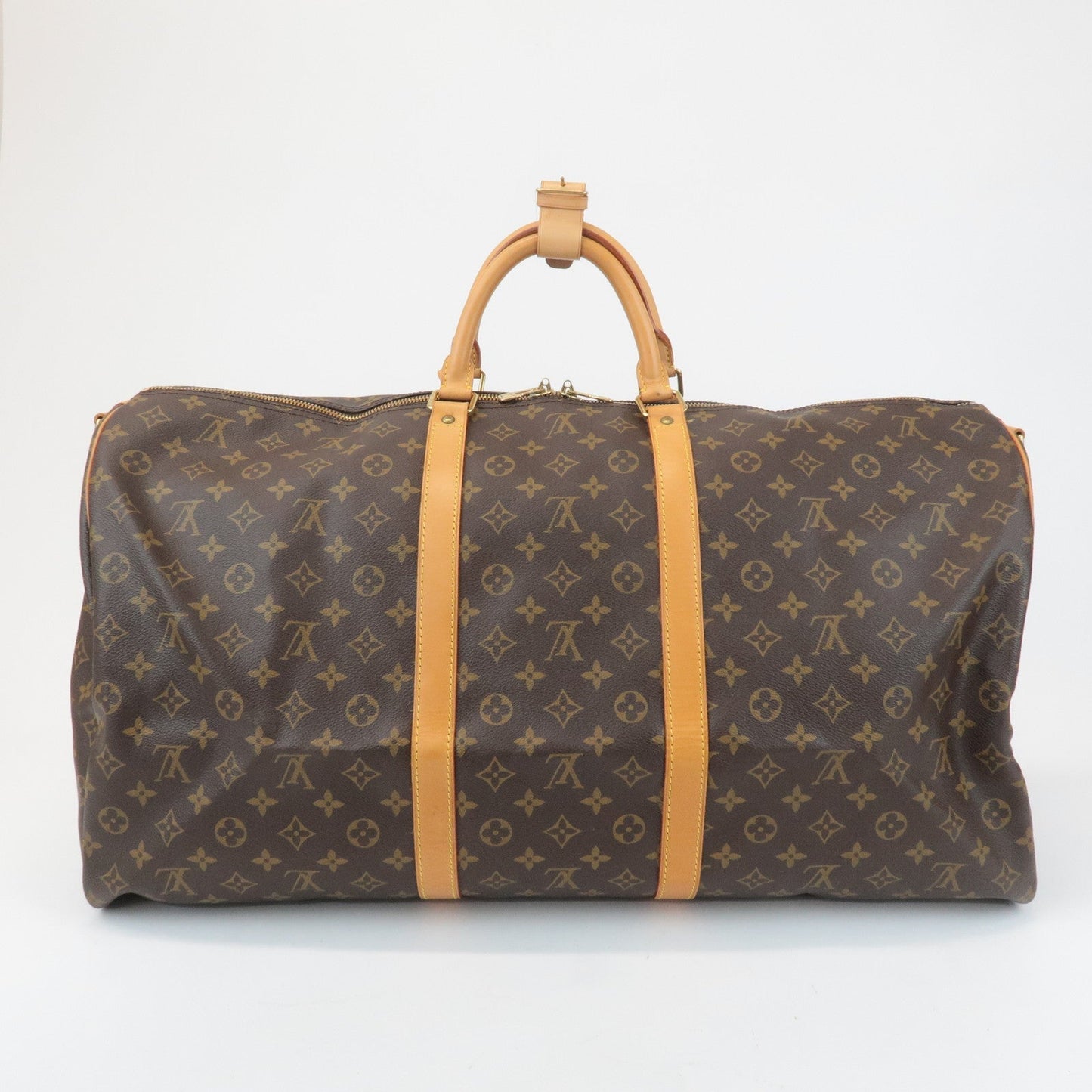 Louis Vuitton Monogram Keep All Bandouliere 60 Boston Bag M41412  d