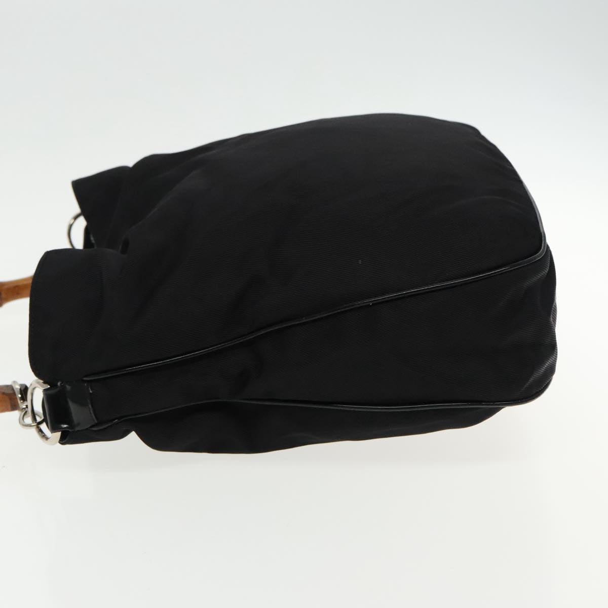 Gucci Bamboo Black Synthetic Handbag
