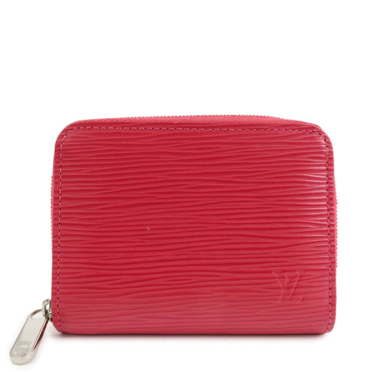 Louis Vuitton Epi Zippy Coin Purse Coin Case Fuchsia M60383  d