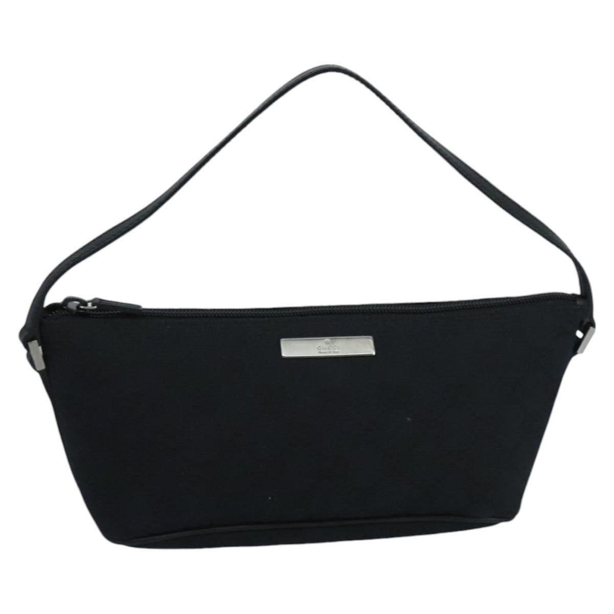 Gucci Black Canvas Clutch Bag