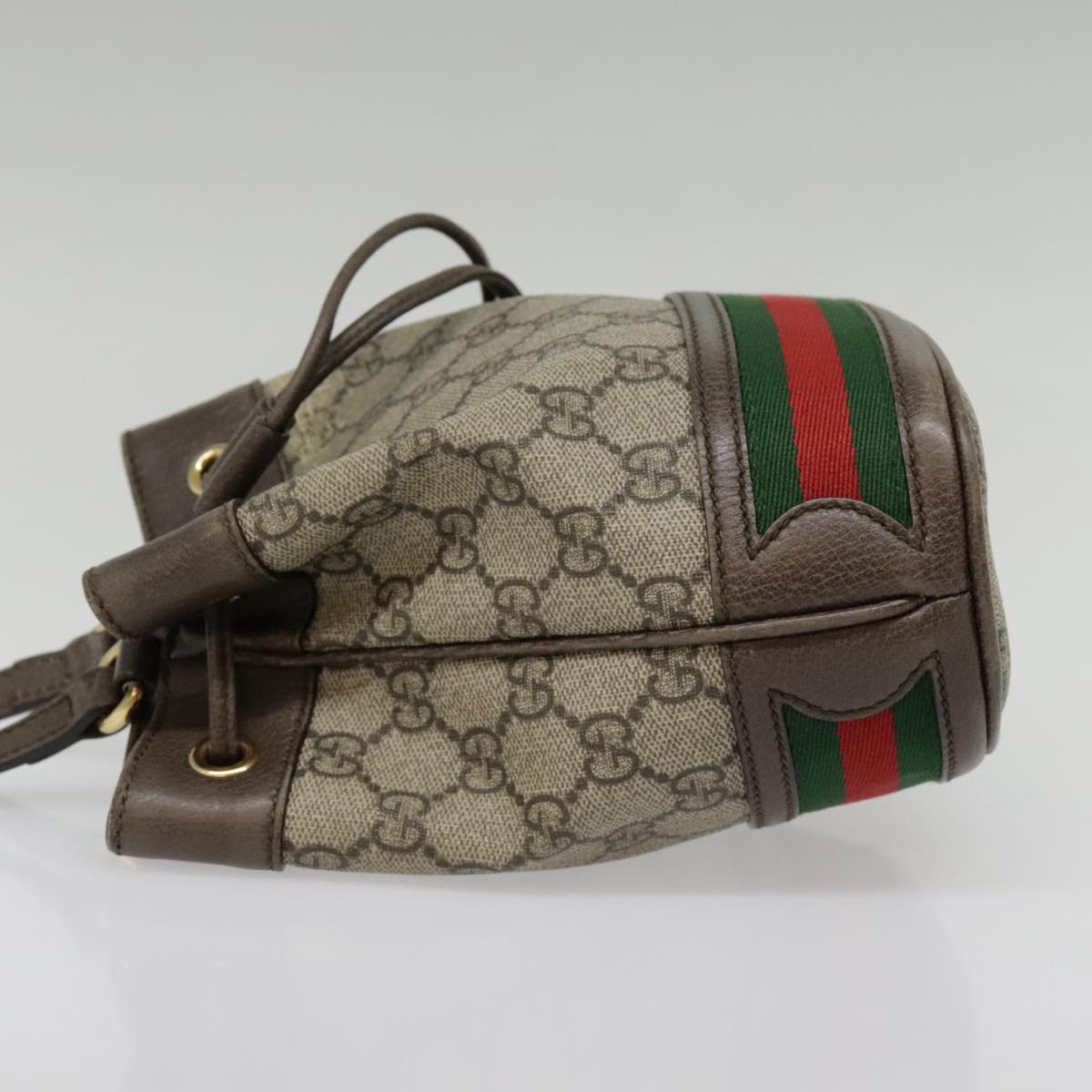 Gucci Beige Canvas Shoulder Bag